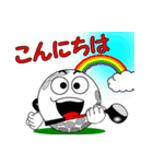 ゴルフの打ち合わせ3「敬語編」（個別スタンプ：2）