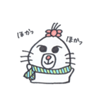 のんびりみーちゃん（個別スタンプ：4）