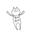 腹で語るねこ（個別スタンプ：2）
