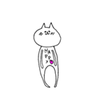 腹で語るねこ（個別スタンプ：3）