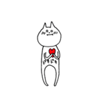 腹で語るねこ（個別スタンプ：6）