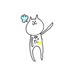 腹で語るねこ（個別スタンプ：10）