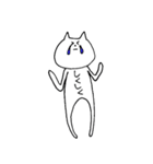 腹で語るねこ（個別スタンプ：18）