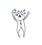 腹で語るねこ（個別スタンプ：19）
