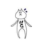 腹で語るねこ（個別スタンプ：22）