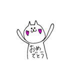 腹で語るねこ（個別スタンプ：25）