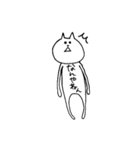 腹で語るねこ（個別スタンプ：32）