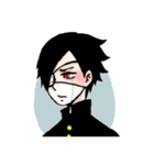 学ラン男子☆（個別スタンプ：5）