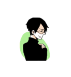 学ラン男子☆（個別スタンプ：6）