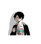 学ラン男子☆（個別スタンプ：15）