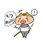 【関西弁】饅頭ネコ僧（個別スタンプ：5）