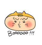 【関西弁】饅頭ネコ僧（個別スタンプ：21）