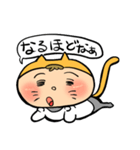 【関西弁】饅頭ネコ僧（個別スタンプ：30）
