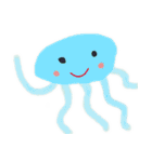 くーらげ（個別スタンプ：1）