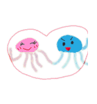 くーらげ（個別スタンプ：3）