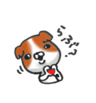 狆の感情豊かな日常生活。（個別スタンプ：22）