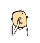 ほじってしまう人々（個別スタンプ：1）
