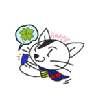 ネコのにゃんごくん（個別スタンプ：3）