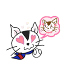 ネコのにゃんごくん（個別スタンプ：24）