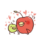 くちばしりんご（個別スタンプ：4）
