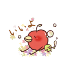 くちばしりんご（個別スタンプ：21）