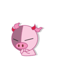 Pink Pig Wearing a Red Pants animate（個別スタンプ：20）