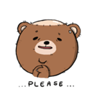 Tuta : The Bald Bear（個別スタンプ：38）