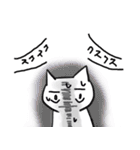 病みネコ（個別スタンプ：4）