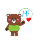 bu bear（個別スタンプ：1）