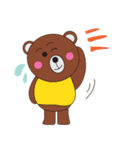 bu bear（個別スタンプ：7）