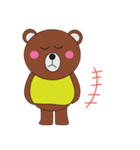 bu bear（個別スタンプ：8）