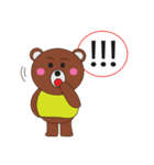 bu bear（個別スタンプ：10）