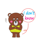 bu bear（個別スタンプ：11）