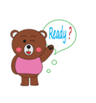 bu bear（個別スタンプ：32）