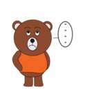 bu bear（個別スタンプ：36）