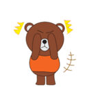 bu bear（個別スタンプ：37）