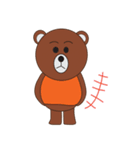 bu bear（個別スタンプ：38）