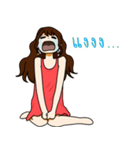Lily funny girl (THAI)（個別スタンプ：11）