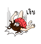 Lily funny girl (THAI)（個別スタンプ：29）