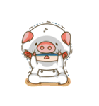 whisper pig buns（個別スタンプ：4）