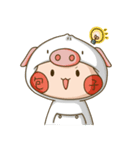 whisper pig buns（個別スタンプ：20）