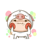 whisper pig buns（個別スタンプ：34）