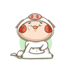 whisper pig buns（個別スタンプ：35）