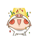 whisper pig buns（個別スタンプ：37）