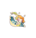 お着物のようせいたち（個別スタンプ：2）