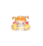 お着物のようせいたち（個別スタンプ：14）