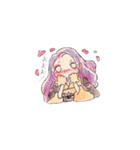 お着物のようせいたち（個別スタンプ：18）