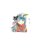 お着物のようせいたち（個別スタンプ：29）