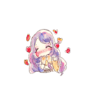 お着物のようせいたち（個別スタンプ：30）