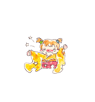 お着物のようせいたち（個別スタンプ：35）
